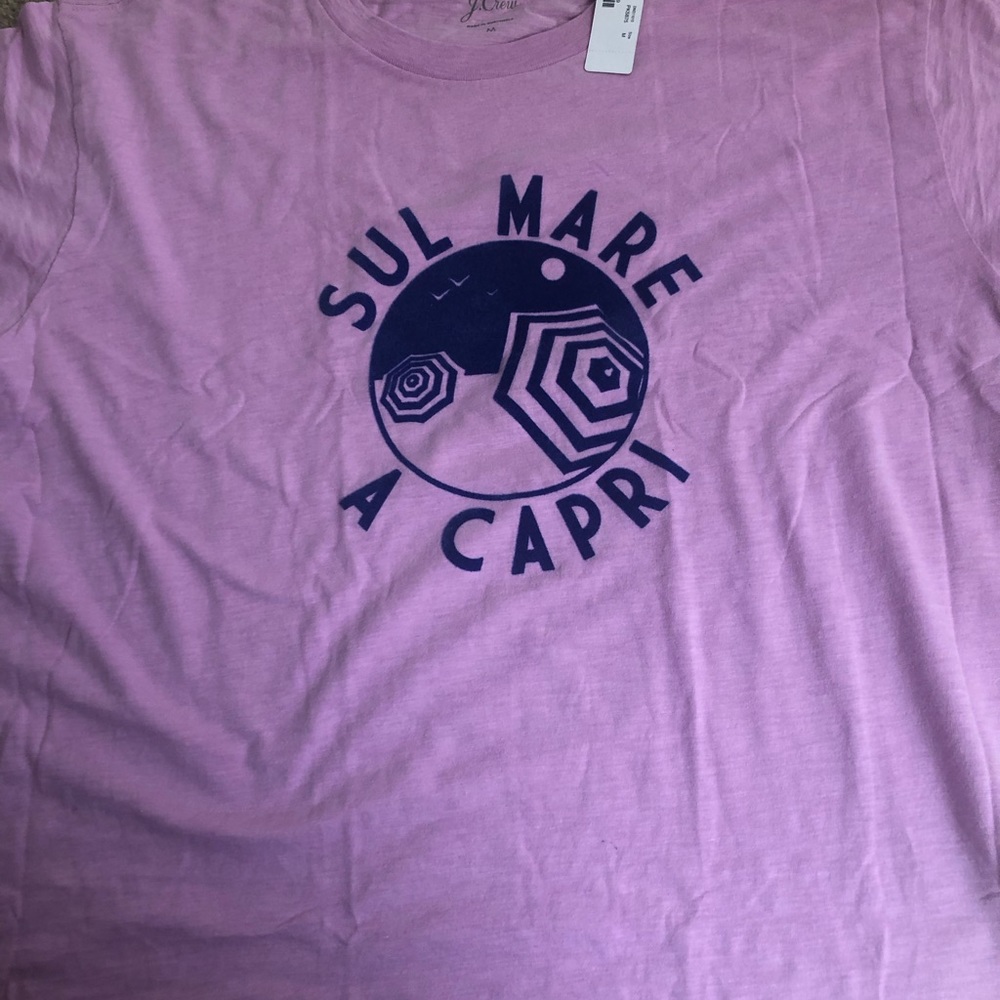 J crew tee shirt